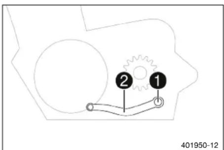 HUSQVARNA 701 Enduro (2022) - Régler la position de base du sélecteur - 1