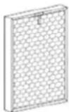 Heylo HL 400 - Optionaler E11 Hauptfilter: Feinstaubfilter (E11) und Aktivkohle-Filter - 1