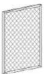 Heylo HL 400 - Filtr wstępny: Aluminiowy filtr wstępny (filtr zgrubny) - 1