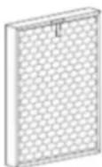 Heylo HL 400 - Optional E11 main filter: Fine dust filter (E11) and active carbon filter - 1