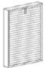 Heylo HL 400 - Filtre principal E11 en option: filtre à poussières fines (E11) et filtre à charbon actif - 1