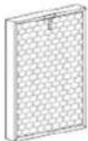 Heylo HL 400 - Filtro principal H14 opcional: filtro de vírus (H14) e filtro de carvão activado - 1