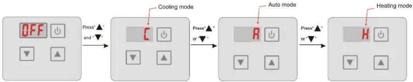 HAYWARD Classic Heat Pump - Mode switch - 1