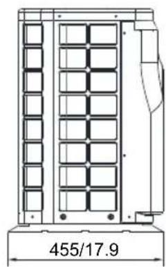 HAYWARD Classic Heat Pump - The dimensions for Swimming Pool Heat Pump Unit - 2