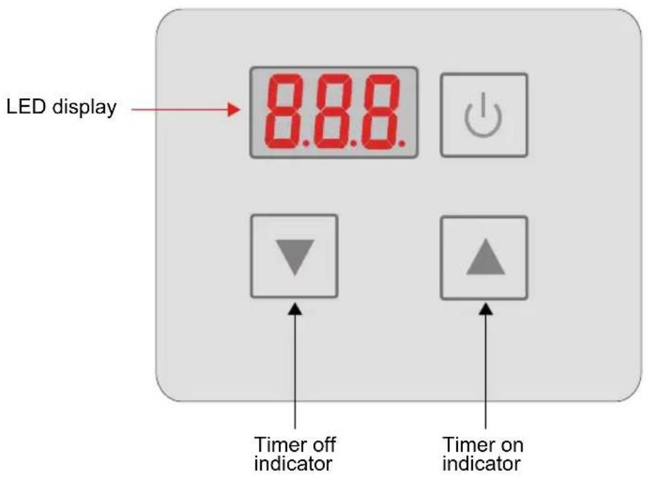 HAYWARD Classic Heat Pump - Function of wire controller - 1