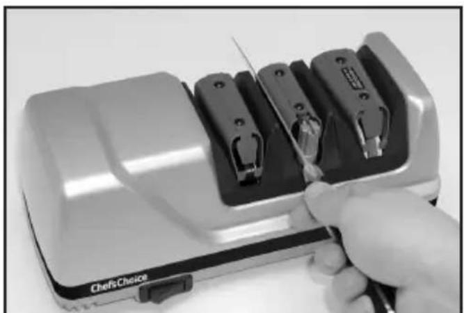 Chef's Choice Model 130 - UNDERSTANDING THE PROFESSIONAL STEELED EDGE - 1