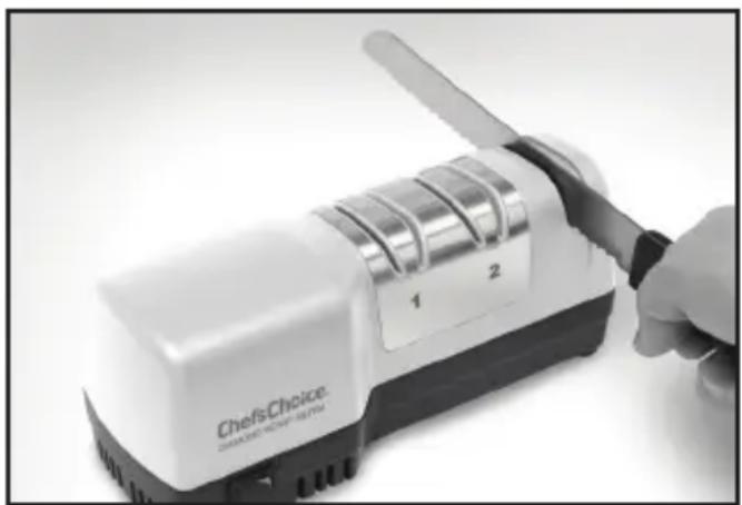 Chef's Choice Diamond Hone Ultra D203 - HOJAS ASIÁTICAS - 1