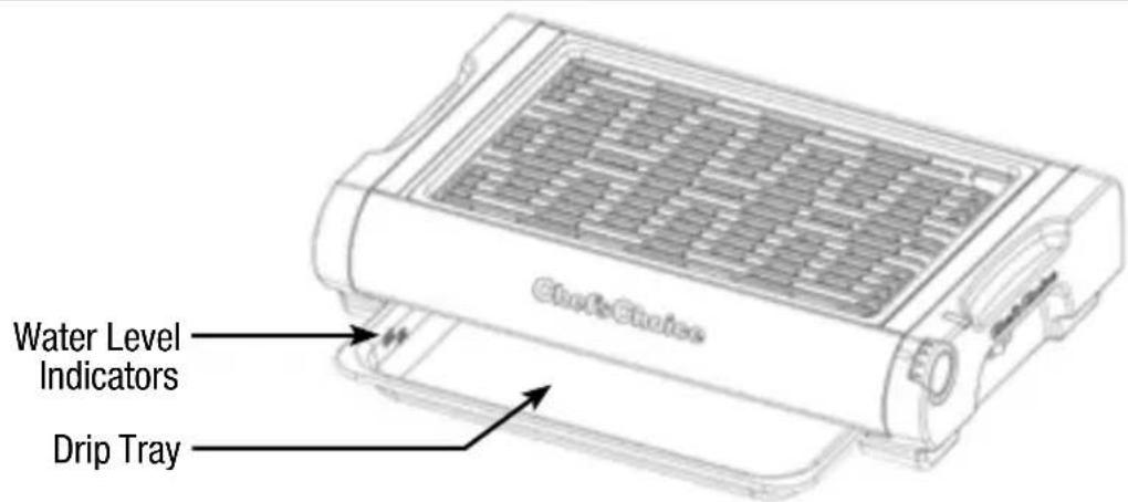 Free Choice Water Level Indicators Drip Tray