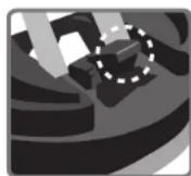 GAMA GCX623 Sport - ZAKLADANIE WYMIENNYCH GLOWIC: - 2