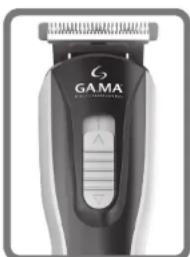 GAMA GCX623 Sport - ZAKLADANIE I ZDEJMOWANIE NASADEK GRZEBIENIOWYCH: - 1