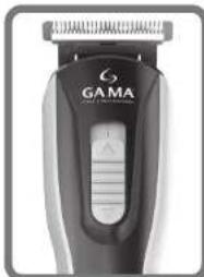 GAMA GCX623 Sport - Introduction et retrait des peignes : - 1