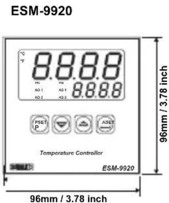 Emko ESM4420 - Dimension - 5