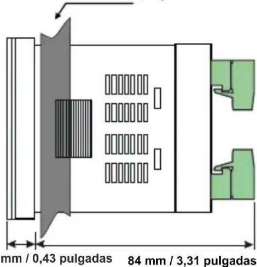 Emko ESM4420 - Encastre del panel: - 7