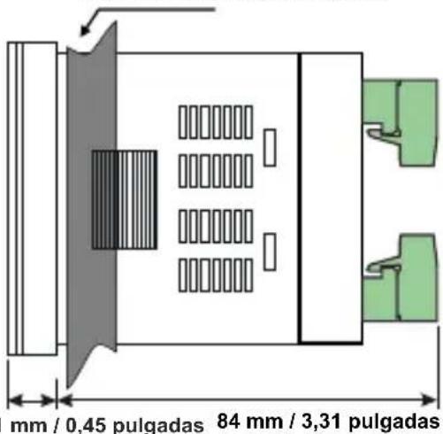 Emko ESM4420 - Encastre del panel: - 11