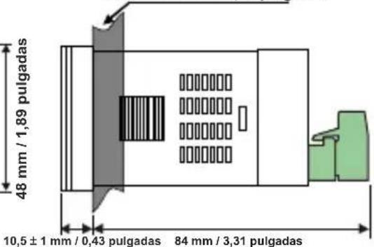 Emko ESM4420 - Encastre del panel: - 9