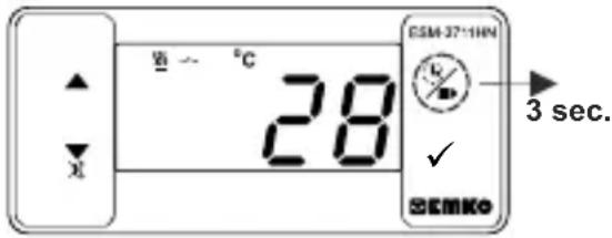 Emko ESM3711HN - Tempo di cottura (Timer) ON/OFF Funzionamento - 1