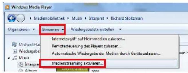 DUAL CR 900 Phantom - Activation de la lecture en transit (streaming) - 1