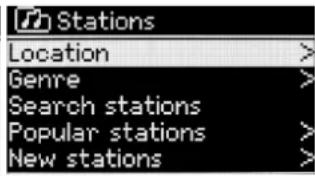 DUAL CR 900 Phantom - Comment sélectionner une station - 2