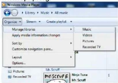 DUAL CR 900 Phantom - Utilisation du media player en tant que serveur upnp - 1
