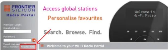 DUAL CR 900 Phantom - Comment utiliser la radio internet vue d'ensemble du menu "internet radio - 1