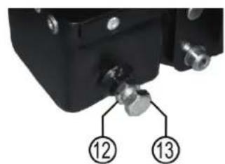 Eufab 11563 - Montage des Fahrradträgers auf der Anhängerkupplung - 3