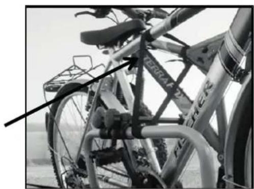 Eufab 11563 - Mounting the bicycles to the rear rack - 3