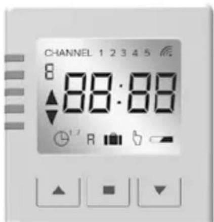 CHANNEL 1 2 3 4 5 8 88:88