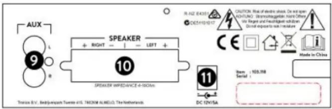 MAX AV340 - Alimentation - 3
