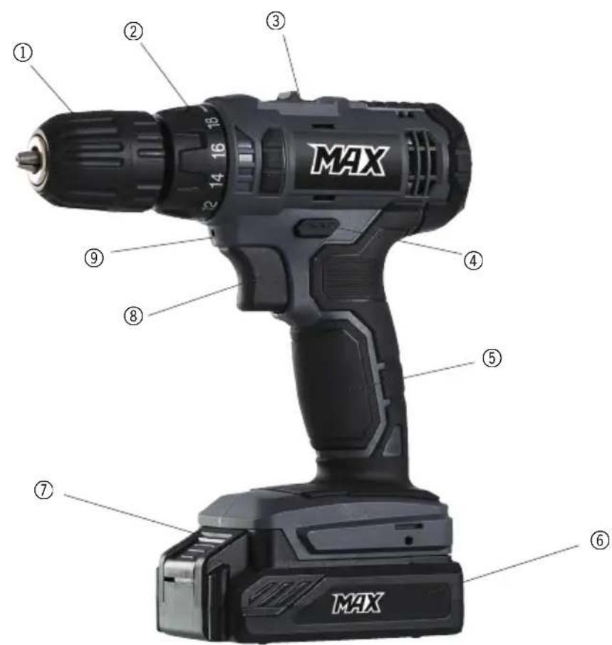 MAX 43819 - Akun lataaminen ja asentaminen - 1