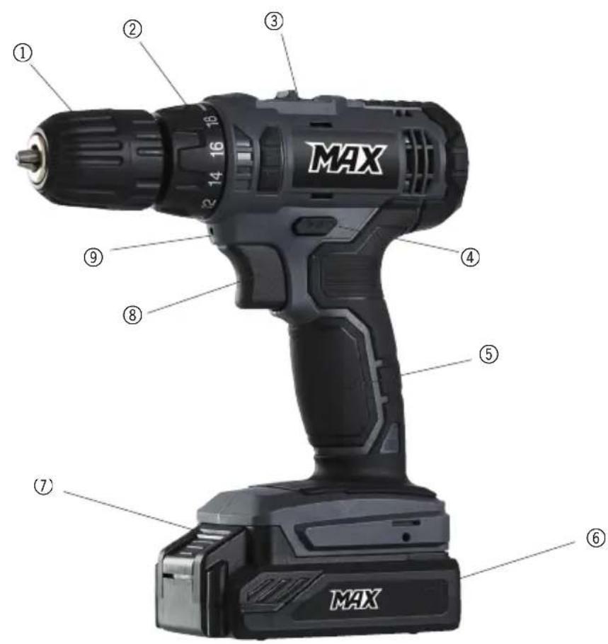 MAX 43819 - Lading og montering av batteriet - 1
