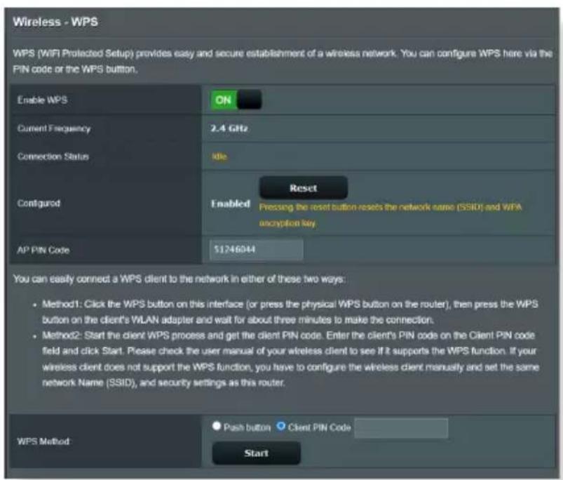 ASUS RTAXE7800 - WPS - 1