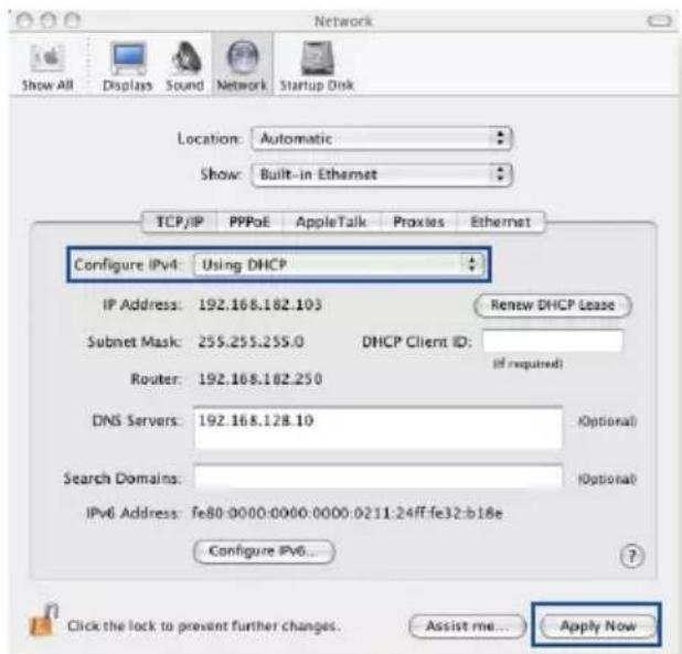ASUS RTAXE7800 - configurez les paramètres tcp/ip pour l'obtention automatique d'une adresse IP. - 6