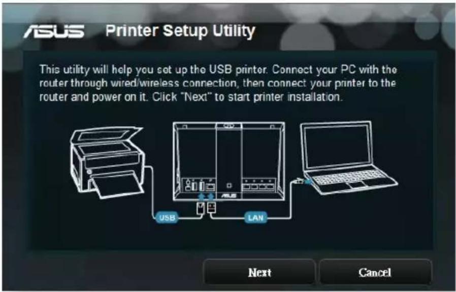 ASUS RTAXE7800 - Pour partager une imprimante avec EZ printer : - 3
