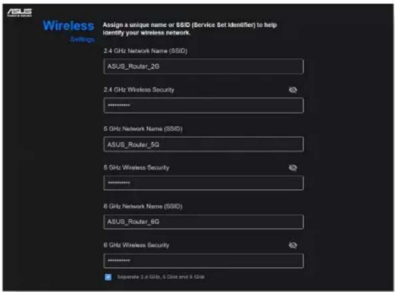 ASUS RTAXE7800 - Remarques: - 2