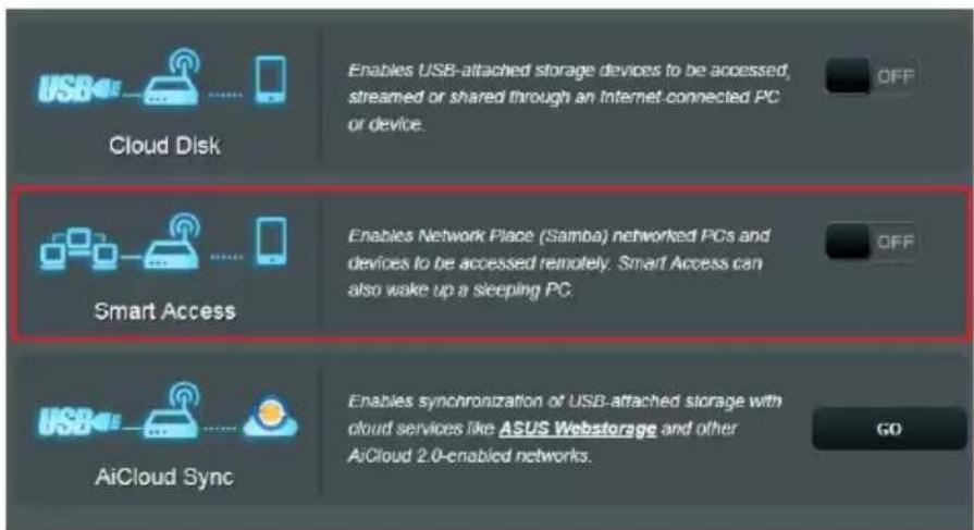 ASUS RTAXE7800 - Smart access - 1
