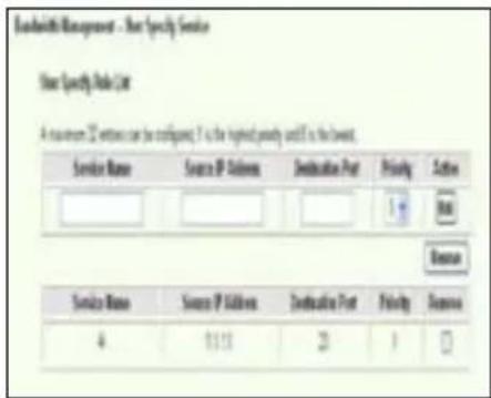 ASUS WL600g - Setting up FTP Server application priority by indicating ports and IP addresses - 1