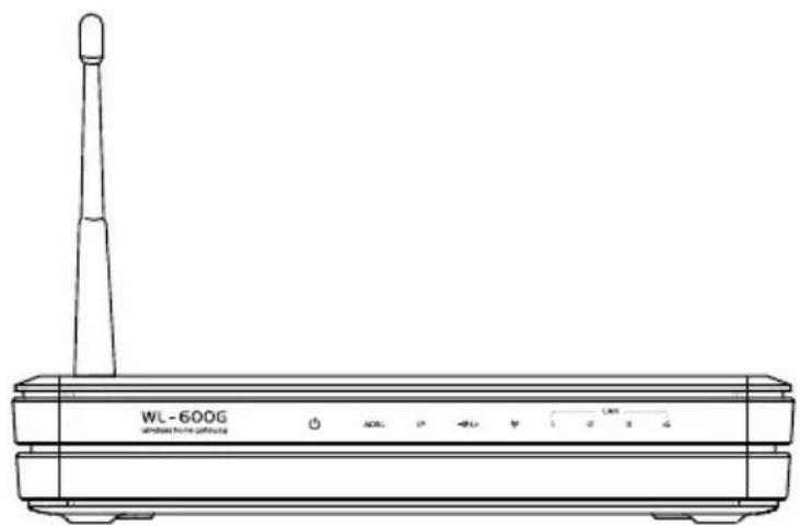 ASUS WL600g - All-in-1 Wireless ADSL2/2+ Home Gateway WL-600g - 1