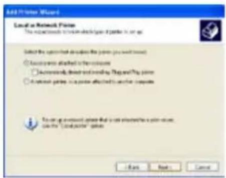 ASUS WL600g - Configuração do cliente da impressora no Windows XP - 3
