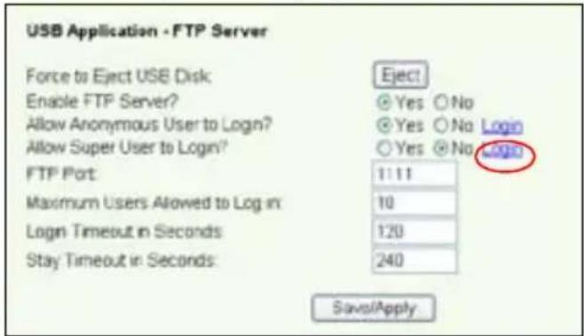 ASUS WL600g - Configurarea serverului FTP - 1