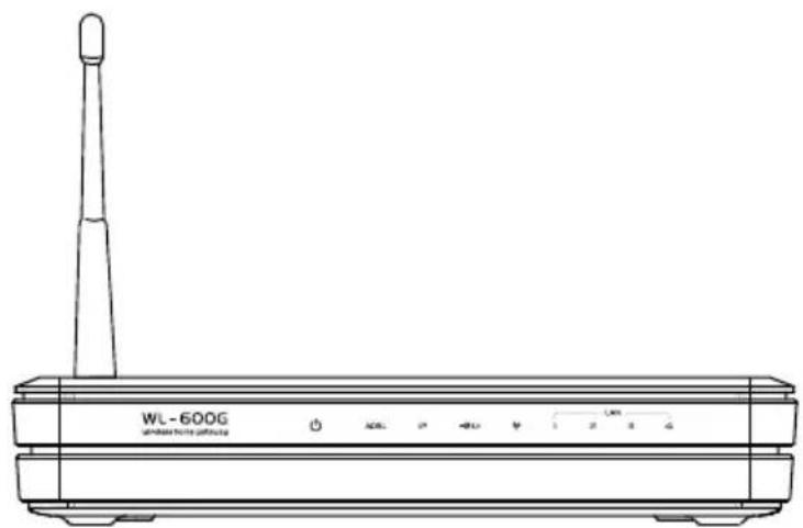 ASUS WL600g - Routeur sans fil passerelle tout-en-un adsl2/2+ wl-600g - 1