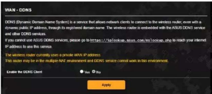 ASUS TUF Gaming TUFAX3000 V2 - Service DDNS - 1