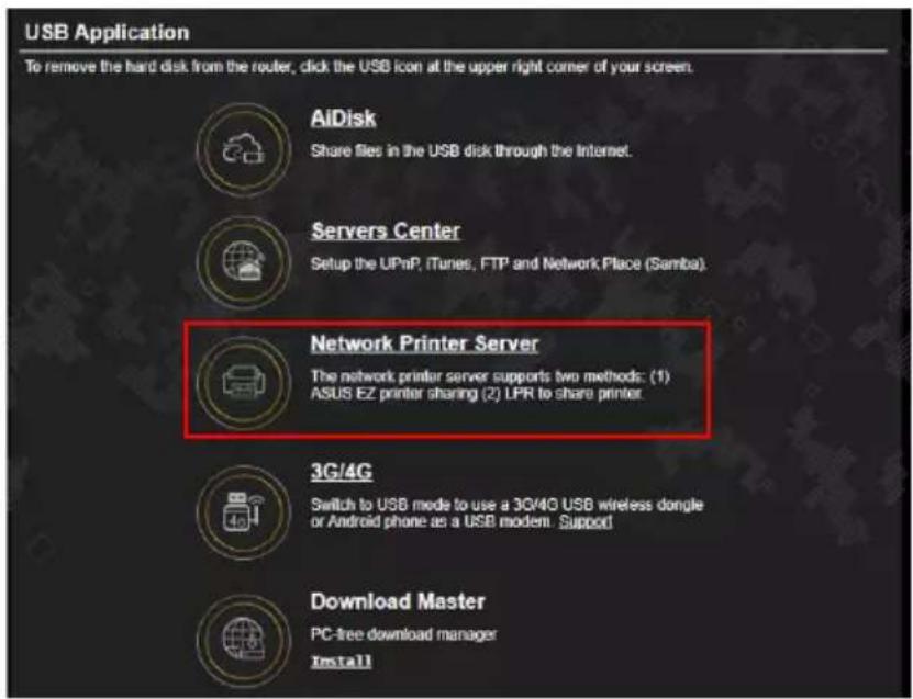 ASUS TUF Gaming TUFAX3000 V2 - Utilitaire ASUS EZ printer sharing - 1