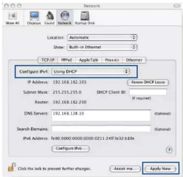 ASUS TUF Gaming TUFAX3000 V2 - configurez les paramètres tcp/ip pour l'obtention automatique d'une adresse IP. - 5