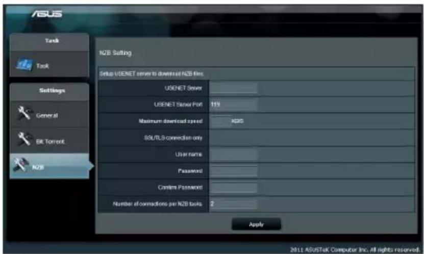 ASUS TUF Gaming TUFAX3000 V2 - Paramètres NZB - 1