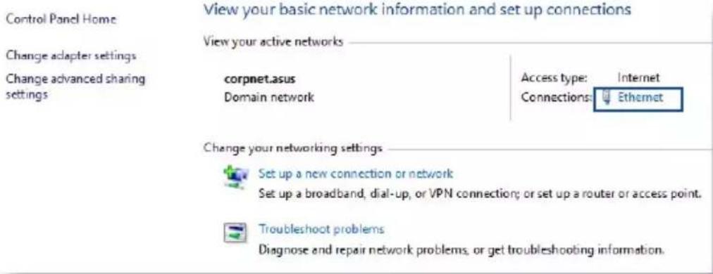 ASUS TUF Gaming TUFAX3000 V2 - configurez les paramètres tcp/ip pour l'obtention automatique d'une adresse IP. - 1