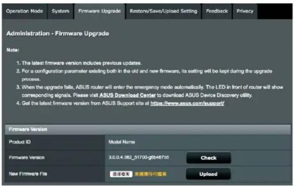 ASUS 4GAX56 - Mettez à jour le firmware. - 1
