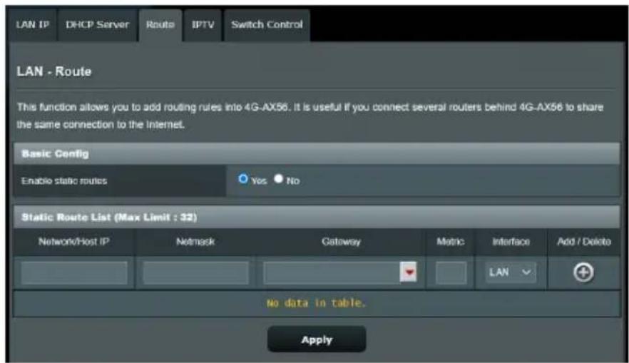 ASUS 4GAX56 - Routage - 1