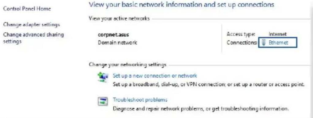 ASUS 4GAX56 - configurez les paramètres tcp/ip pour l'obtention automatique d'une adresse IP. - 1