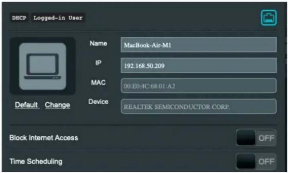 ASUS 4GAX56 - Pour gérer les clients de votre réseau : - 2