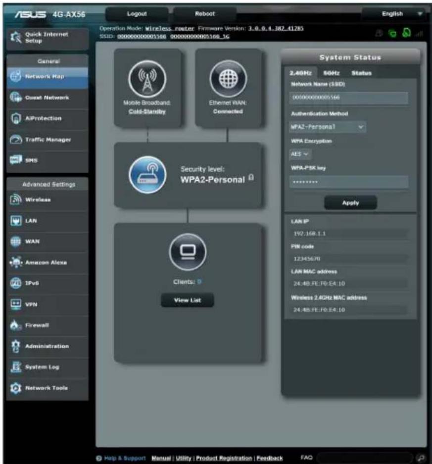 ASUS 4GAX56 - Utiliser la carte du réseau - 1
